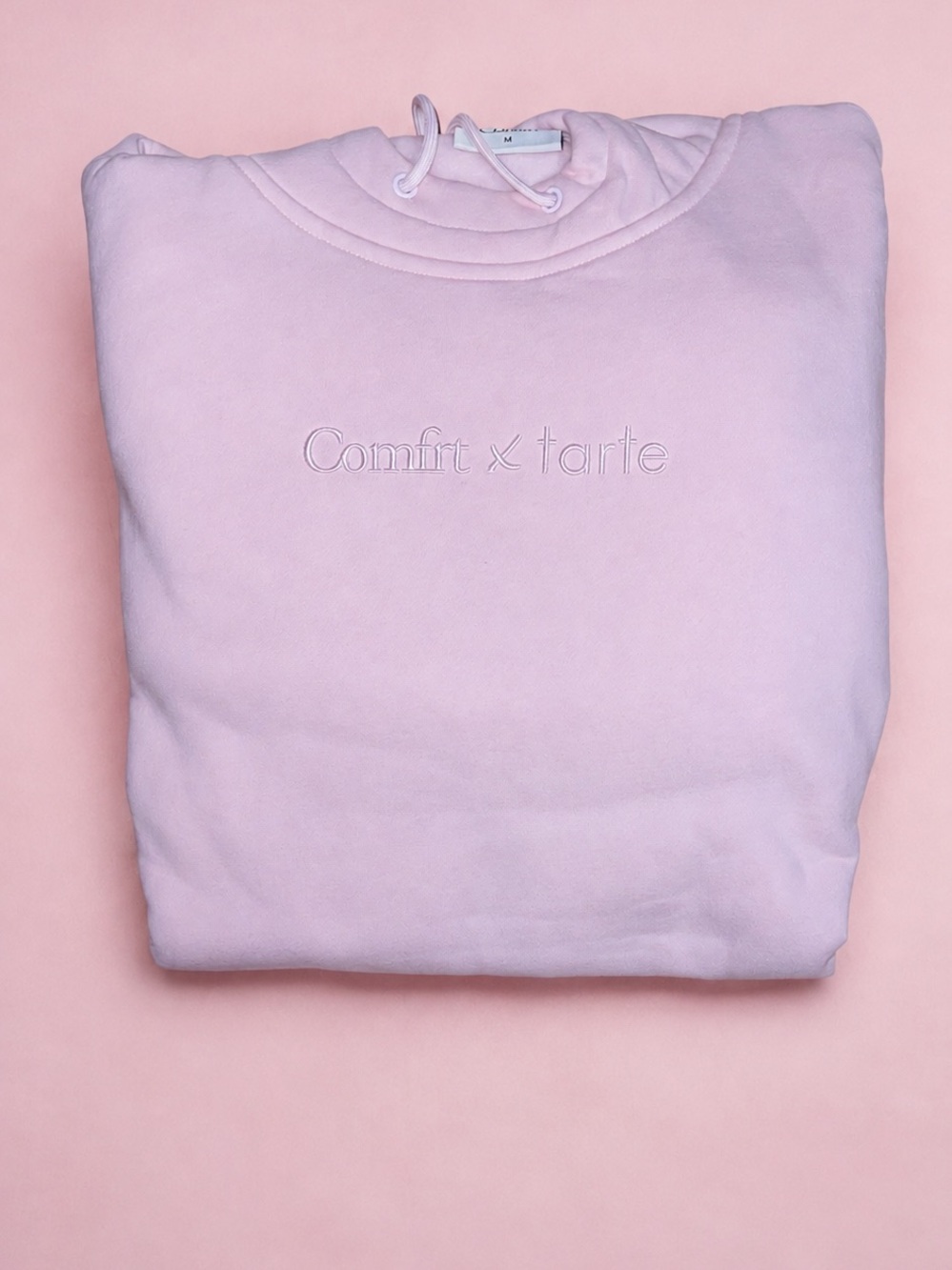 Comfort x tarte Women's Hoodie - Pale Pink